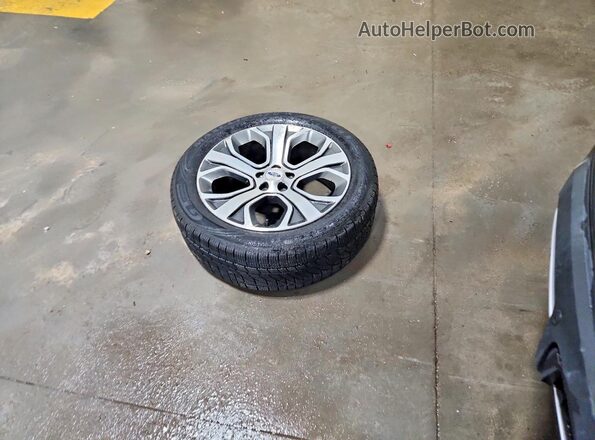 1FM5K8HT2JGC35839 2018 FORD EXPLORER Gray Widok naklejki z numerem VIN