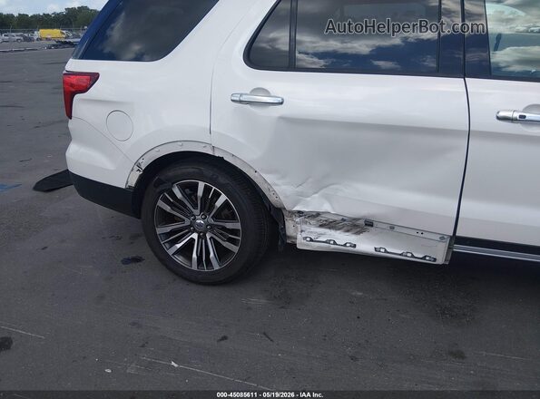 1FM5K8HT3GGA75477 2016 FORD EXPLORER Белый Вид спереди