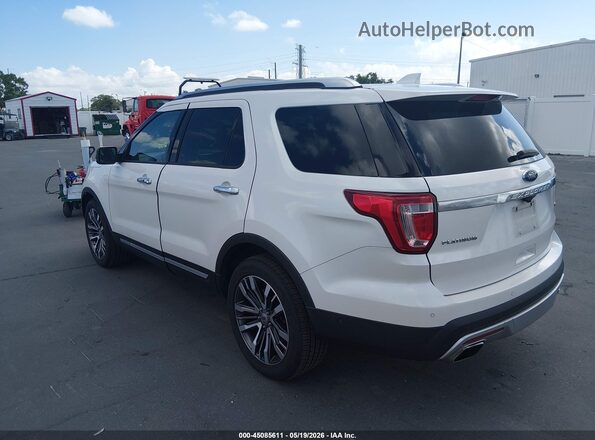 1FM5K8HT3GGA75477 2016 FORD EXPLORER Белый Задняя левая четверть
