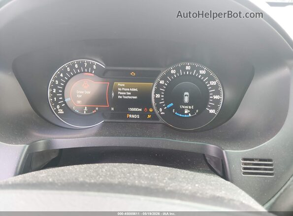 1FM5K8HT3GGA75477 2016 FORD EXPLORER Белый Вид задних сидений