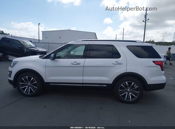 1FM5K8HT3GGA75477 2016 FORD EXPLORER Белый Панорамный вид салона 360°