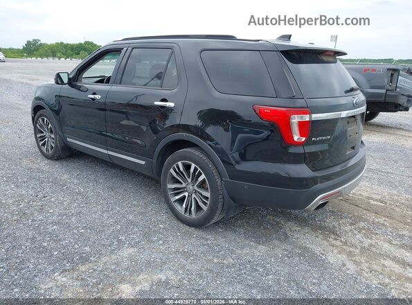 1FM5K8HT3GGC38435 2016 FORD FORD EXPLORER Черный Задняя левая четверть