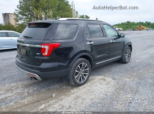 1FM5K8HT3GGC38435 2016 FORD FORD EXPLORER Черный Задняя правая четверть