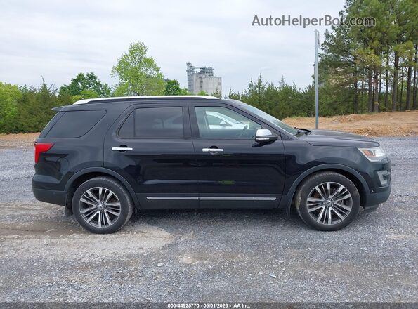 1FM5K8HT3GGC38435 2016 FORD FORD EXPLORER Черный Вид задней части салона