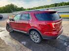 2016 Ford Explorer Platinum Красный vin: 1FM5K8HT3GGC86601