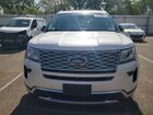 2018 Ford Explorer Platinum Белый vin: 1FM5K8HT3JGC38068