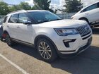 2018 Ford Explorer Platinum Белый vin: 1FM5K8HT3JGC38068