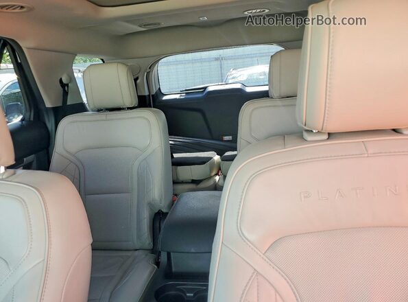 1FM5K8HT3JGC38068 2018 FORD EXPLORER Белый Вид задних сидений