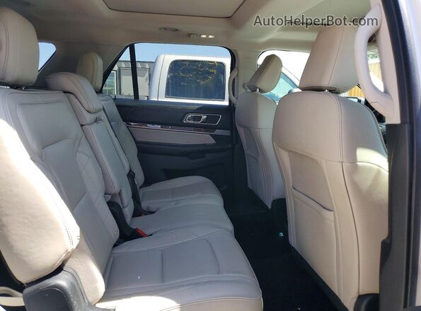 1FM5K8HT4JGC96383 2018 FORD EXPLORER Белый Вид задних сидений