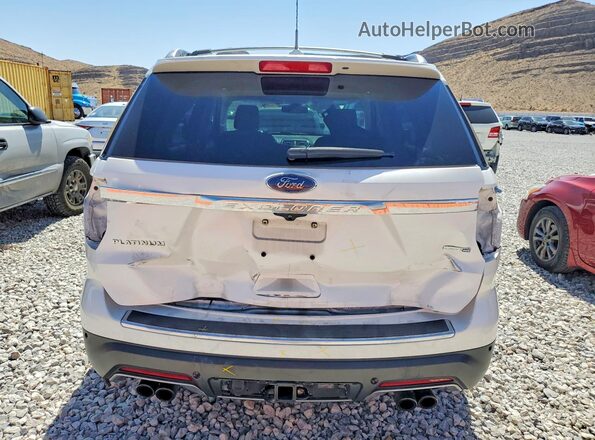 1FM5K8HT4JGC96383 2018 FORD EXPLORER Белый Вид сзади
