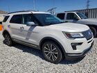 2018 Ford Explorer Platinum Белый vin: 1FM5K8HT4JGC96383