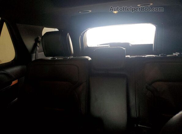 1FM5K8HT5GGC11916 2016 FORD EXPLORER Black Rear seats view