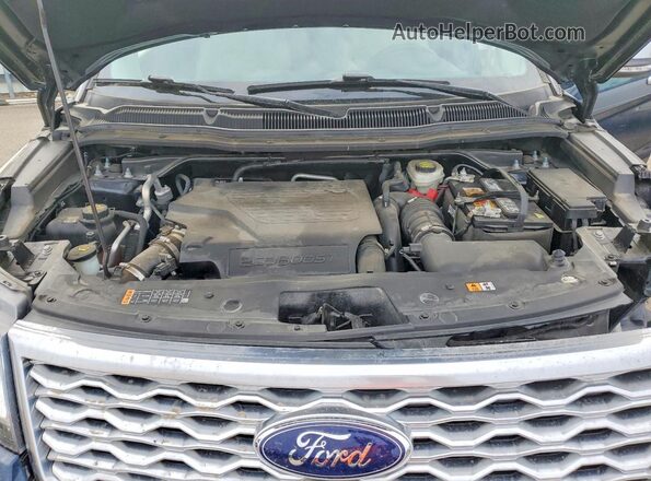 1FM5K8HT5HGC04286 2017 FORD FORD EXPLORER Blue Вид підкапотного простору