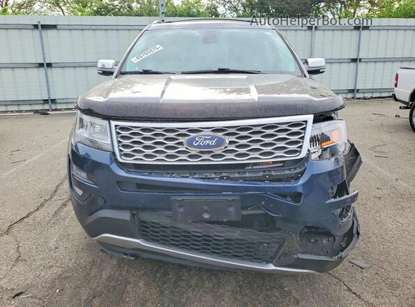 1FM5K8HT5HGC04286 2017 FORD FORD EXPLORER Blue Вид спереду
