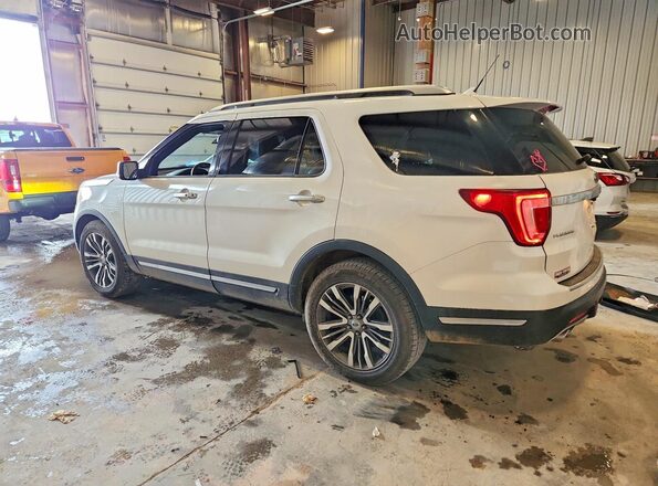 1FM5K8HT5JGA52953 2018 FORD EXPLORER White Задня ліва чверть