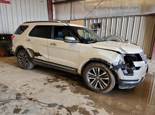 1FM5K8HT5JGA52953 2018 FORD EXPLORER White Передня права чверть