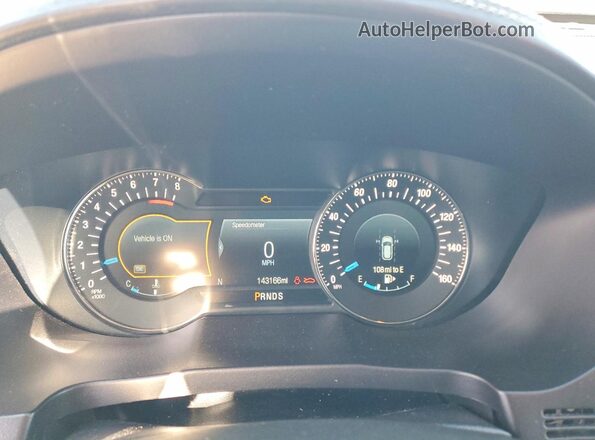 1FM5K8HT6HGC09612 2017 FORD EXPLORER Золотой Вид щитка приборов
