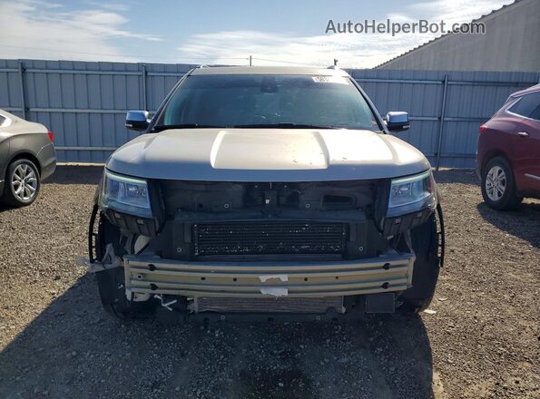 1FM5K8HT6HGC09612 2017 FORD EXPLORER Золотой Вид спереди