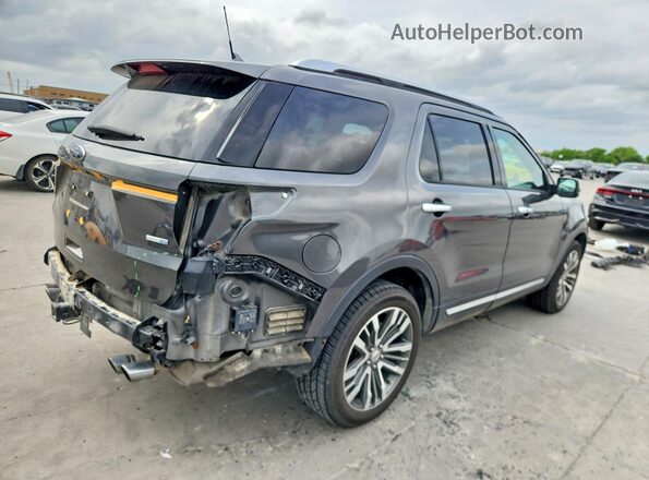 1FM5K8HT7KGA72106 2019 FORD FORD EXPLORER Серый Задняя правая четверть