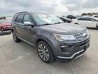 2019 Ford Explorer Platinum Серый vin: 1FM5K8HT7KGA72106