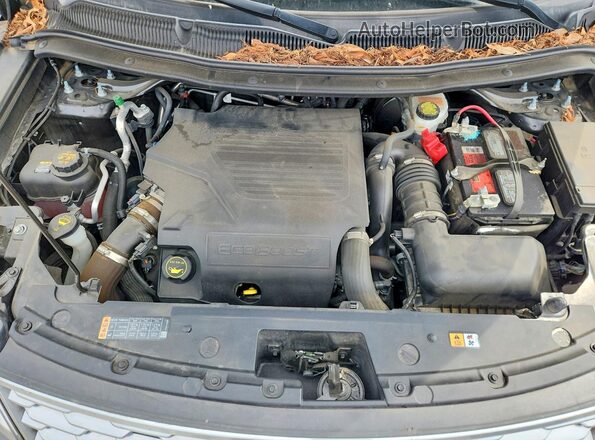 1FM5K8HT7KGA72106 2019 FORD FORD EXPLORER Серый Вид подкапотного пространства