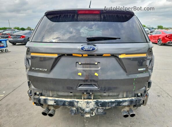 1FM5K8HT7KGA72106 2019 FORD FORD EXPLORER Серый Вид сзади