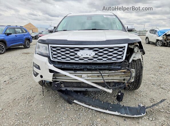 1FM5K8HT8GGC16415 2016 FORD EXPLORER White Front view