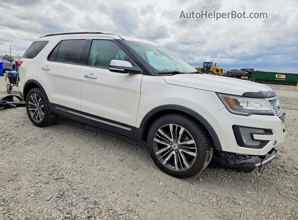 1FM5K8HT8GGC16415 2016 FORD EXPLORER White Front right