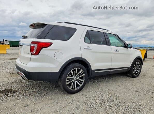 1FM5K8HT8GGC16415 2016 FORD EXPLORER White Rear right