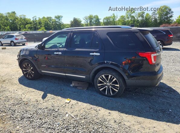 1FM5K8HT9HGA07296 2017 FORD EXPLORER Черный Задняя левая четверть