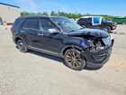 2017 Ford Explorer Platinum Черный vin: 1FM5K8HT9HGA07296