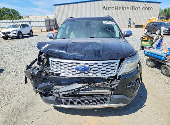 1FM5K8HT9HGA07296 2017 FORD EXPLORER Черный Вид спереди