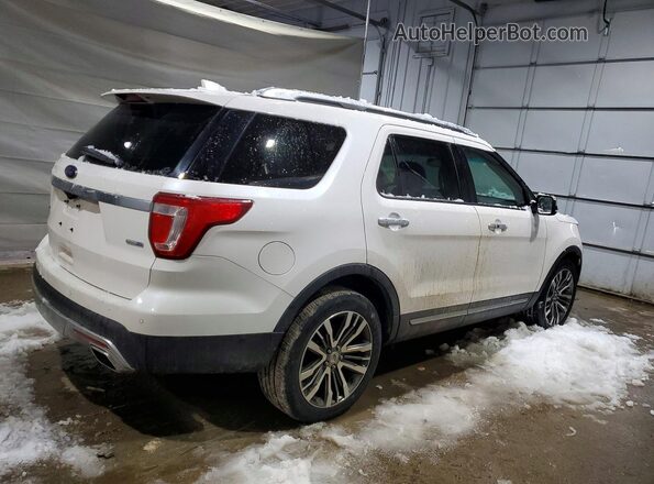 1FM5K8HTXGGA60202 2016 FORD EXPLORER White Tył prawy