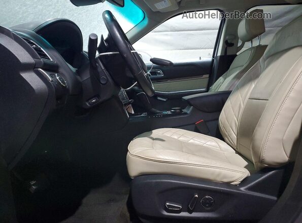 1FM5K8HTXGGA60202 2016 FORD EXPLORER White Widok wnętrza z przodu