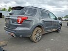 2017 Ford Explorer Platinum Gray vin: 1FM5K8HTXHGA47127