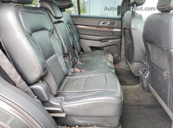 1FM5K8HTXHGA47127 2017 FORD EXPLORER Gray უკანა სალონის ხედი