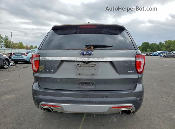 1FM5K8HTXHGA47127 2017 FORD EXPLORER Gray უკანა ხედი