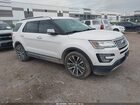 2017 Ford Explorer Platinum White vin: 1FM5K8HTXHGE10560