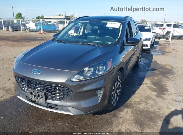 1FMCU0BZ5LUB87144 2020 FORD ESCAPE Серый Передняя левая четверть