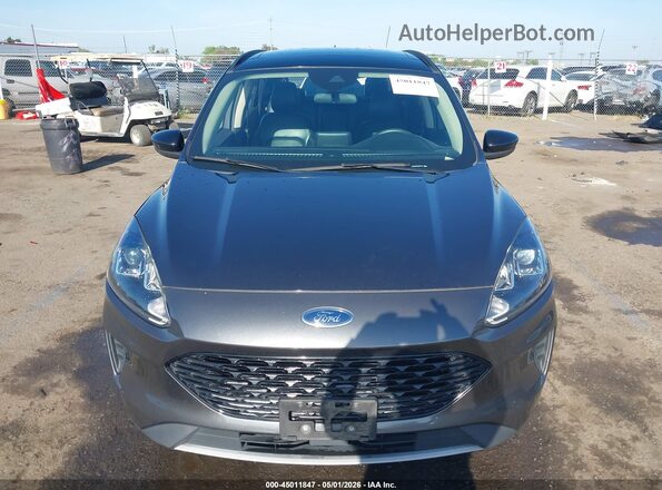 1FMCU0BZ5LUB87144 2020 FORD ESCAPE Серый Вид щитка приборов