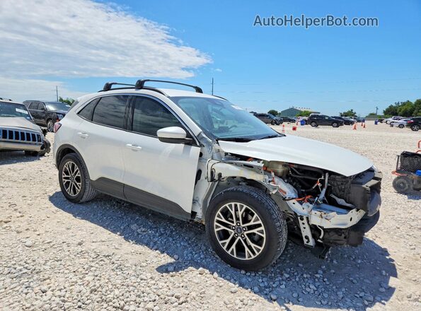 1FMCU0CZ8MUB04872 2021 FORD ESCAPE White Передня права чверть