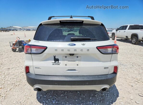 1FMCU0CZ8MUB04872 2021 FORD ESCAPE White Вид ззаду