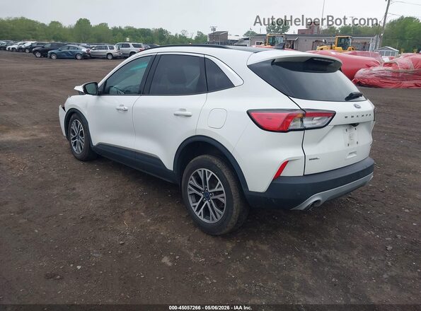 1FMCU0CZXNUA86456 2022 FORD ESCAPE Белый Задняя левая четверть