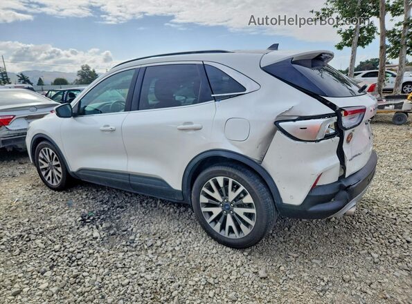 1FMCU0DZ4LUB86838 2020 FORD ESCAPE Белый Задняя левая четверть