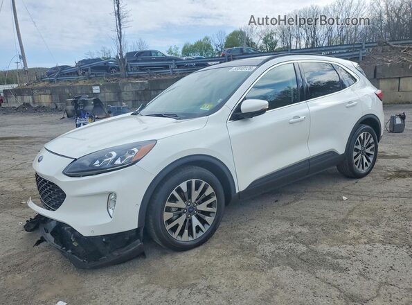 1FMCU0DZ8LUB55527 2020 FORD ESCAPE Белый Передняя левая четверть