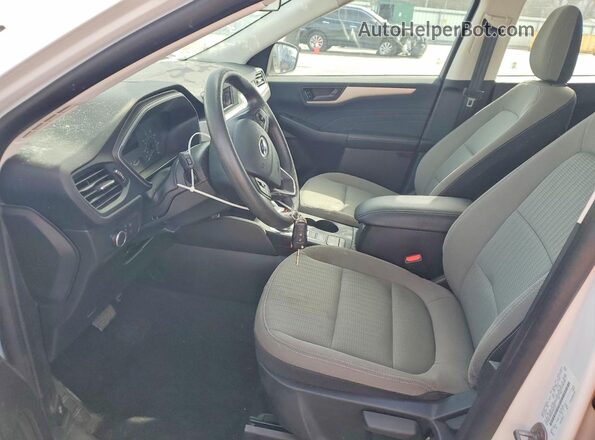 1FMCU0F62NUB51267 2022 FORD ESCAPE Белый Вид салона спереди