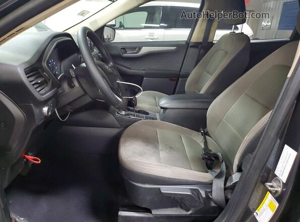 1FMCU0F65LUC36150 2020 FORD ESCAPE Серый Вид салона спереди