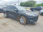 2022 Ford Escape S Черный vin: 1FMCU0F66NUB56245