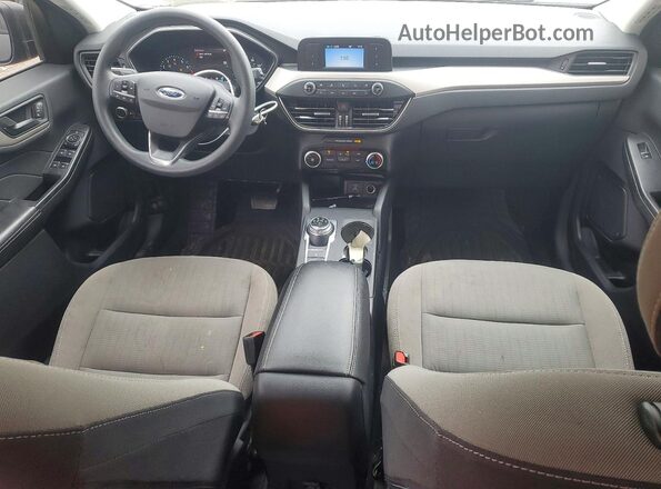 1FMCU0F66NUB56245 2022 FORD ESCAPE Черный Вид панели приборов