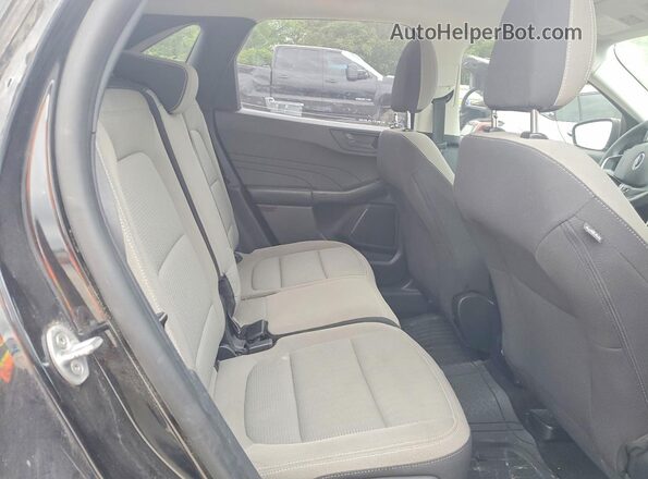 1FMCU0F66NUB56245 2022 FORD ESCAPE Черный Вид задней части салона